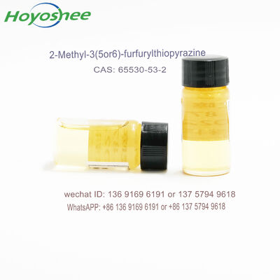99% Purity 2-Methyl-3(5or6)-Furfurylthiopyrazine CAS 65530-53-2 Coffee for Coffee and Chicken Flavor Enhancement