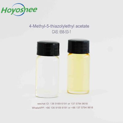 Liquid 4-Methyl-5-Thiazoleethanol Acetate CAS 656-53-1 FEMA approved Thiol Compound enhancing coffee, roasted meat, popcorn aroma