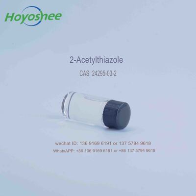 CAS 24295-03-2 Food Grade Spice 2-Acetylthiazole  With 99% Purity to enhance savory, roasted, and nutty aroma