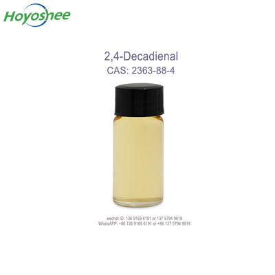 CAS 2363-88-4  DECA-2,4-DIENAL Flavor Addictive  with distinctive Fatty and Fried Aroma for food Flavor