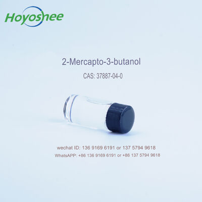 Synthetic 2-Mercapto-3-Butanol Compound CAS 37887-04-0 C4H10OS to Impart Savory, Meaty, Roasted, onion, or Garlic Notes to Food