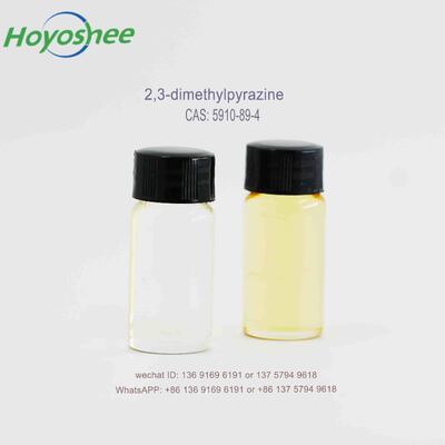 High Purity 99% 2,3-Dimethylpyrazine with Roasted Nutty Odor for Maillard Reaction Flavors