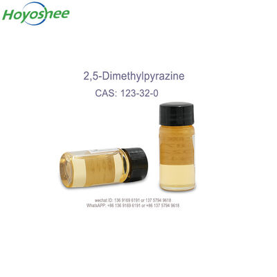 High Purity 2,5-Dimethyl Pyrazine with Roasty Nutty Aroma for Food Flavoring CAS 123-32-0