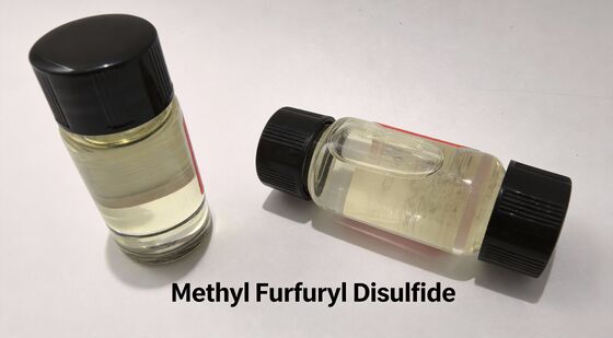 Methyl Furfuryl Disulfide CAS:57500-00-2 Toasted bread crust, Roasted meat, and Coffee aroma, with a hint of sulfur